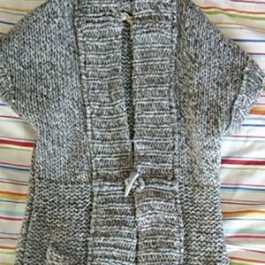 Grey coat-vest-thing